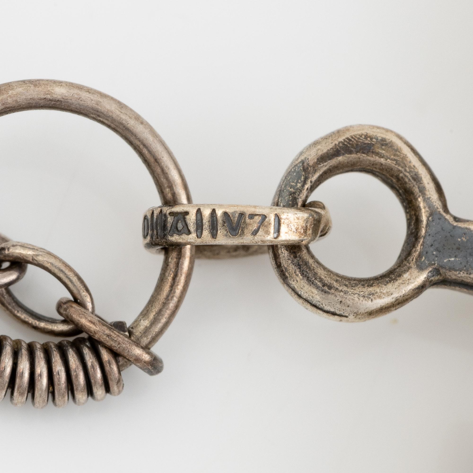 Pentti Sarpaneva, necklace, silver.