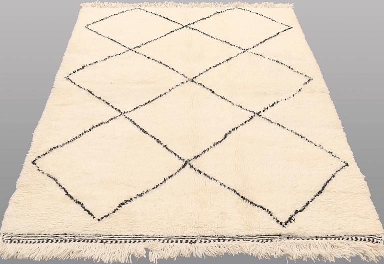 A carpet, Morocco, ca 225 x 165 cm.