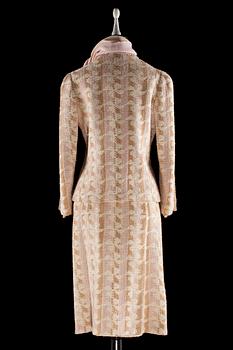 A 1970s two-piece costume by Chanel.