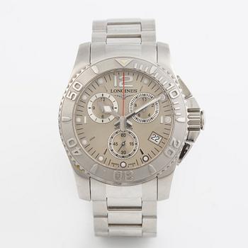 Longines, Hydro Conquest, chronograph, wristwatch, 41 mm.