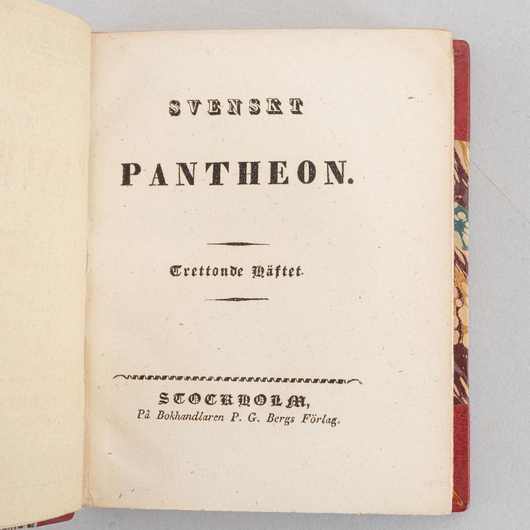 An attractively bound set, with 80 portrait plates, 5 vols.