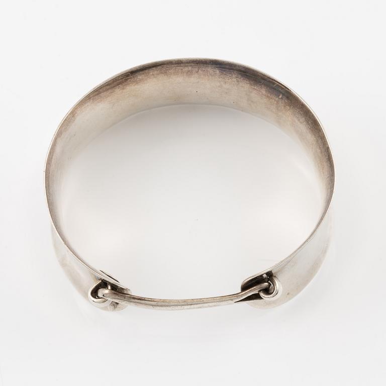 Vivianna Torun Bülow-Hübe, bracelet, sterling silver, own workshop 1990s.