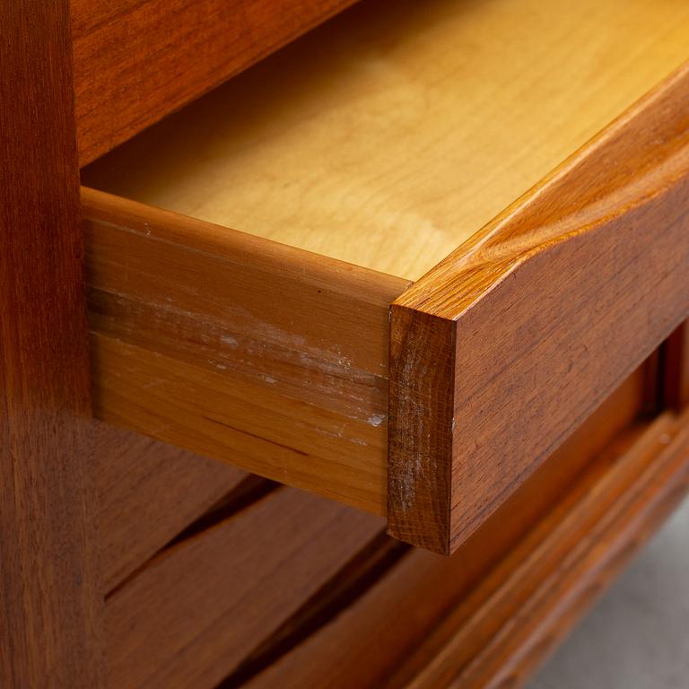 A 1960's teak book case, Bräntorps, Sweden.