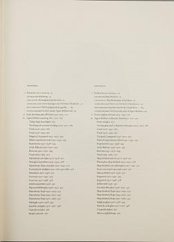 A lot of eight books regarding Orrefors glasbruk.