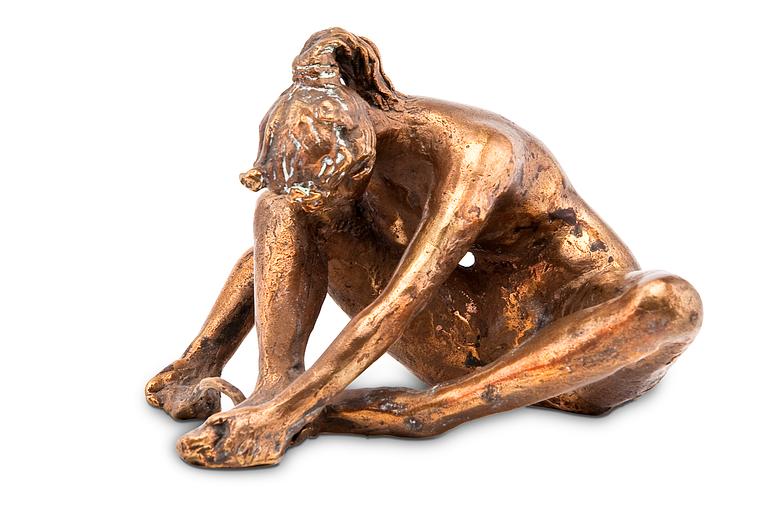 Matti Haupt, A BALLERINA SITTING.