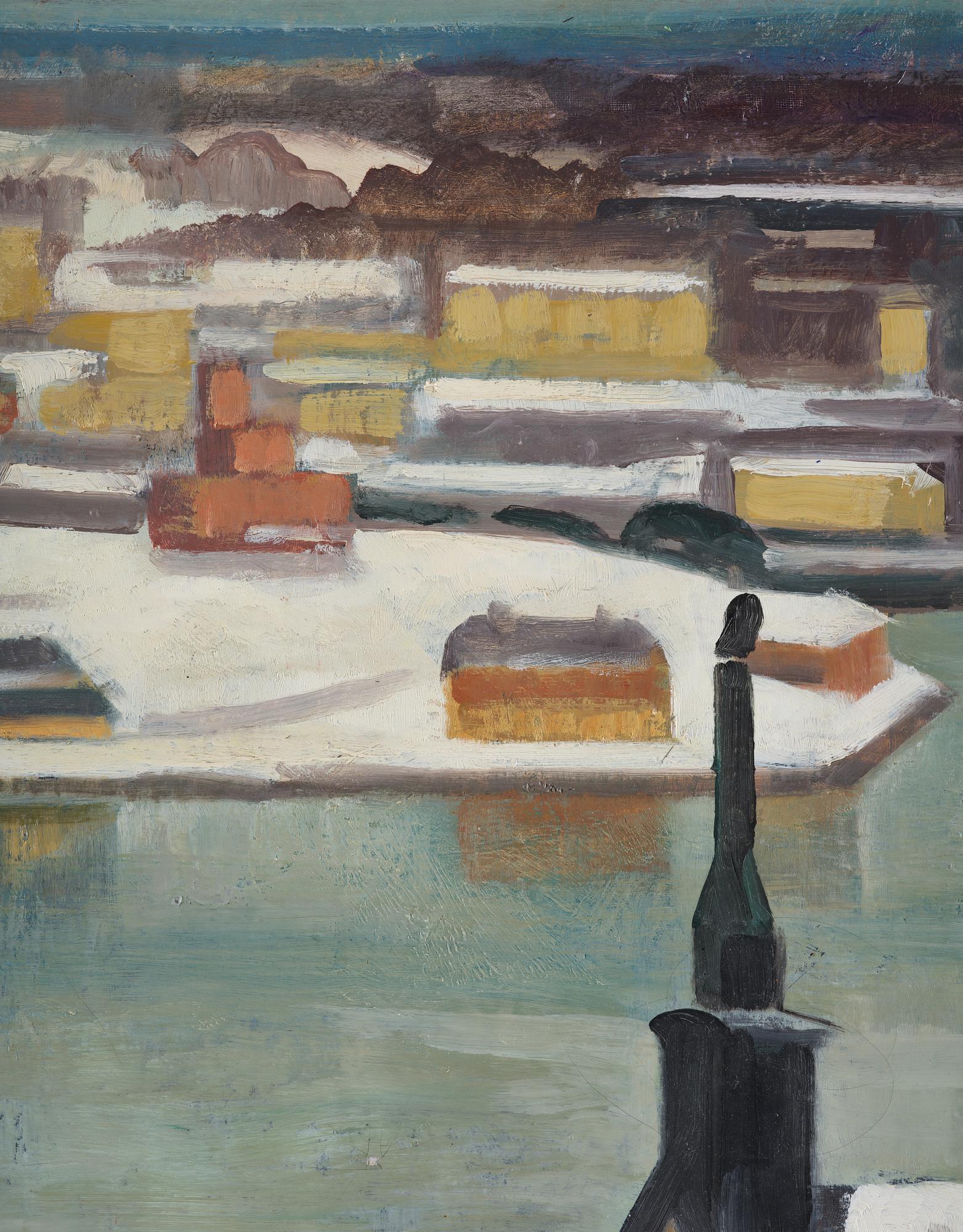 Max Marcus, "Kastellholmen, vinter".