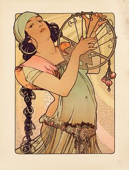 Alphonse Mucha, "Salomé".