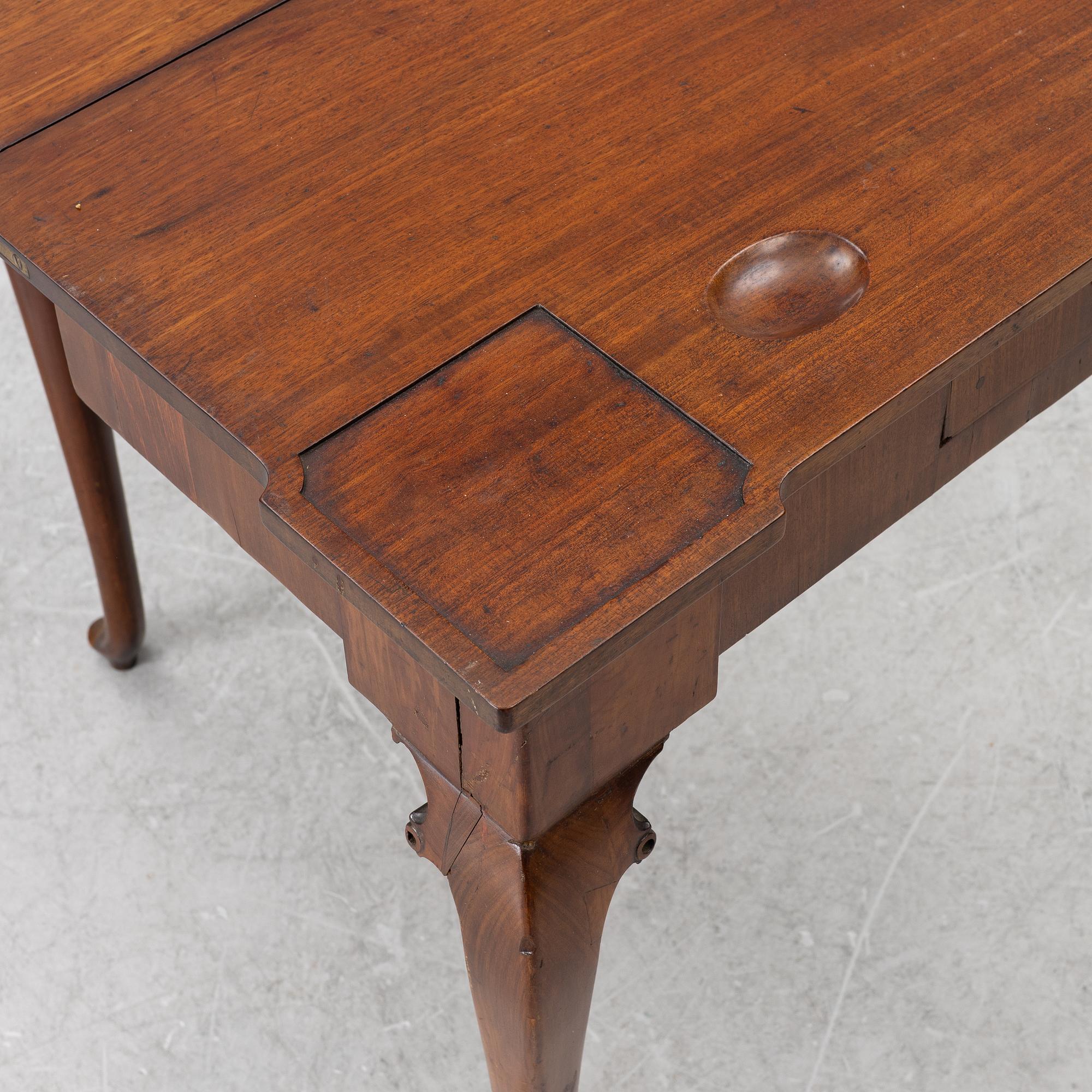 Spelbord, England, 1700-tal.