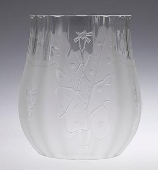 GLASKUPA, Glössner, 1900-tal sign. Glössner, AJ.-MER.