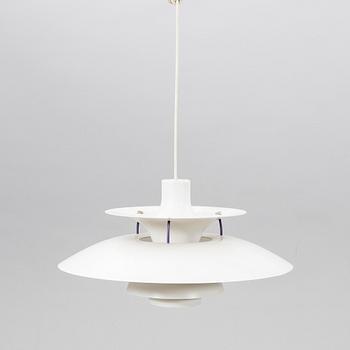 Poul Henningsen, a PH 5 ceiling pendant for Louis Poulsen Denmark.