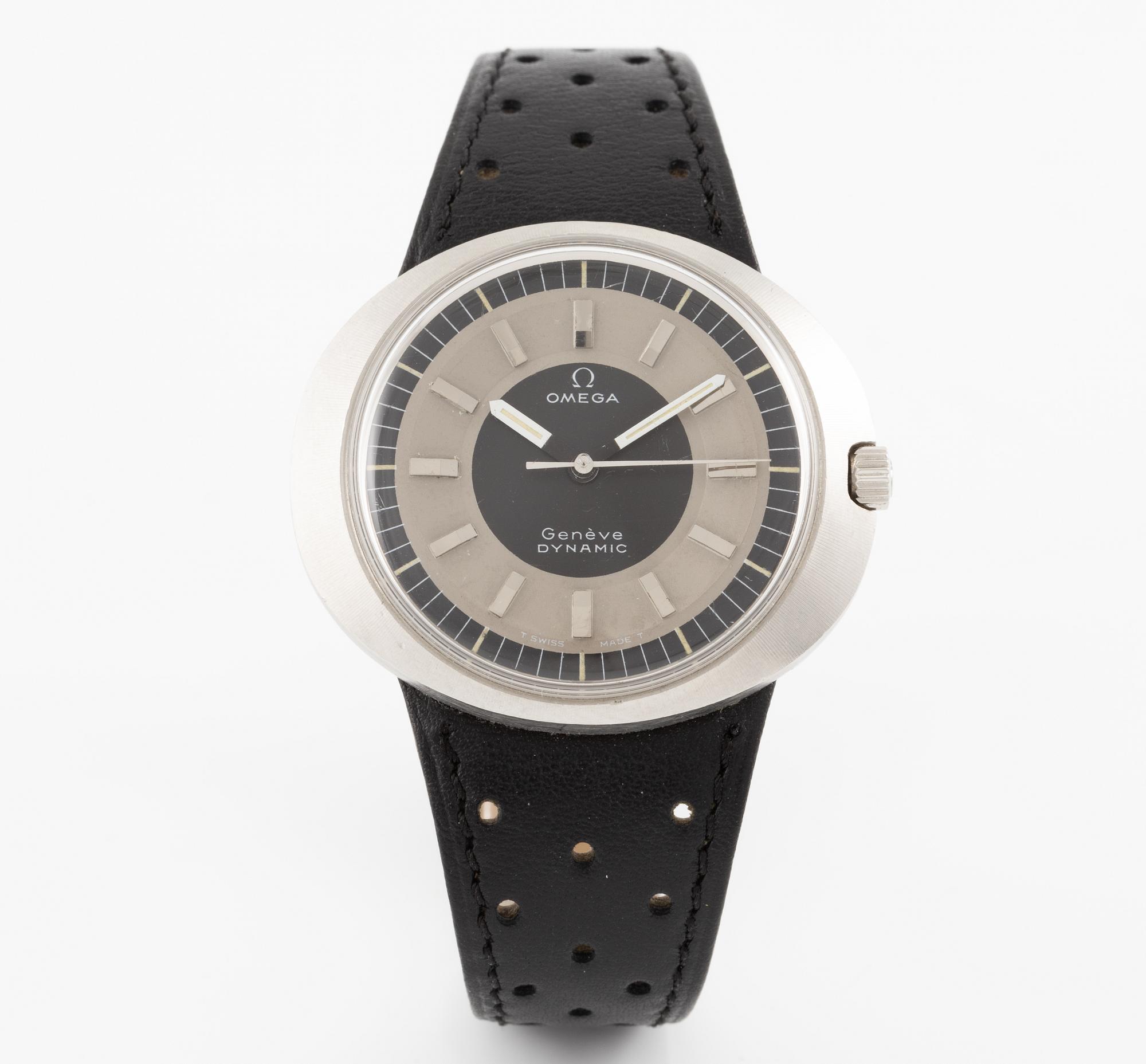 Omega, Genève, Dynamic, wristwatch, 41.5 mm.