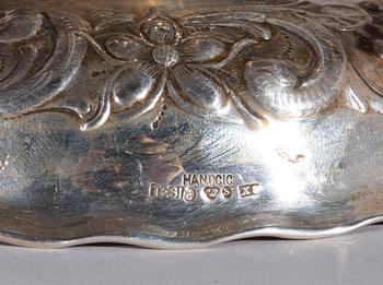 LJUSSTAKAR, ett par. Silver. Tenn & Silver AB, Göteborg 1948.