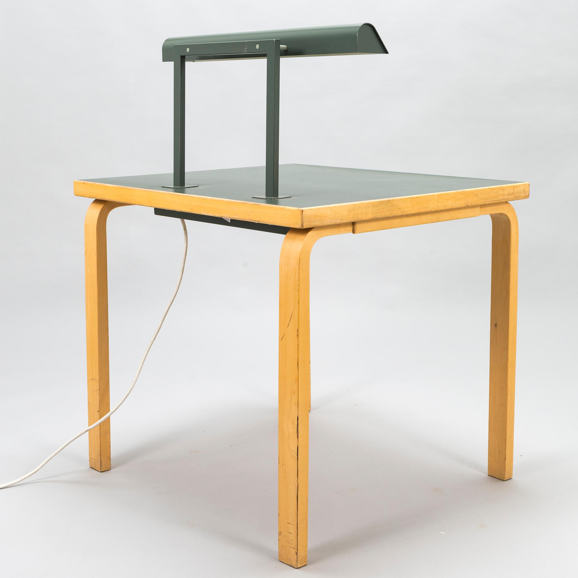 ALVAR AALTO, a 1960's library table / reading table for  O.Y. Huonekalu-ja Rakennustyötehdas A.B.