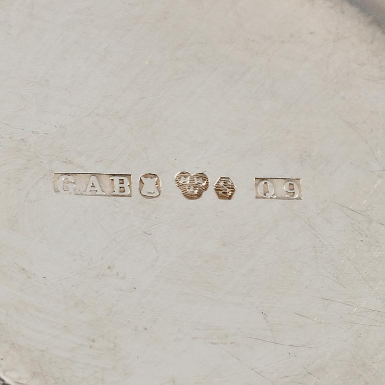 PARTI SILVER, 23 delar, silver, 1900-tal. Vikt 513 g.