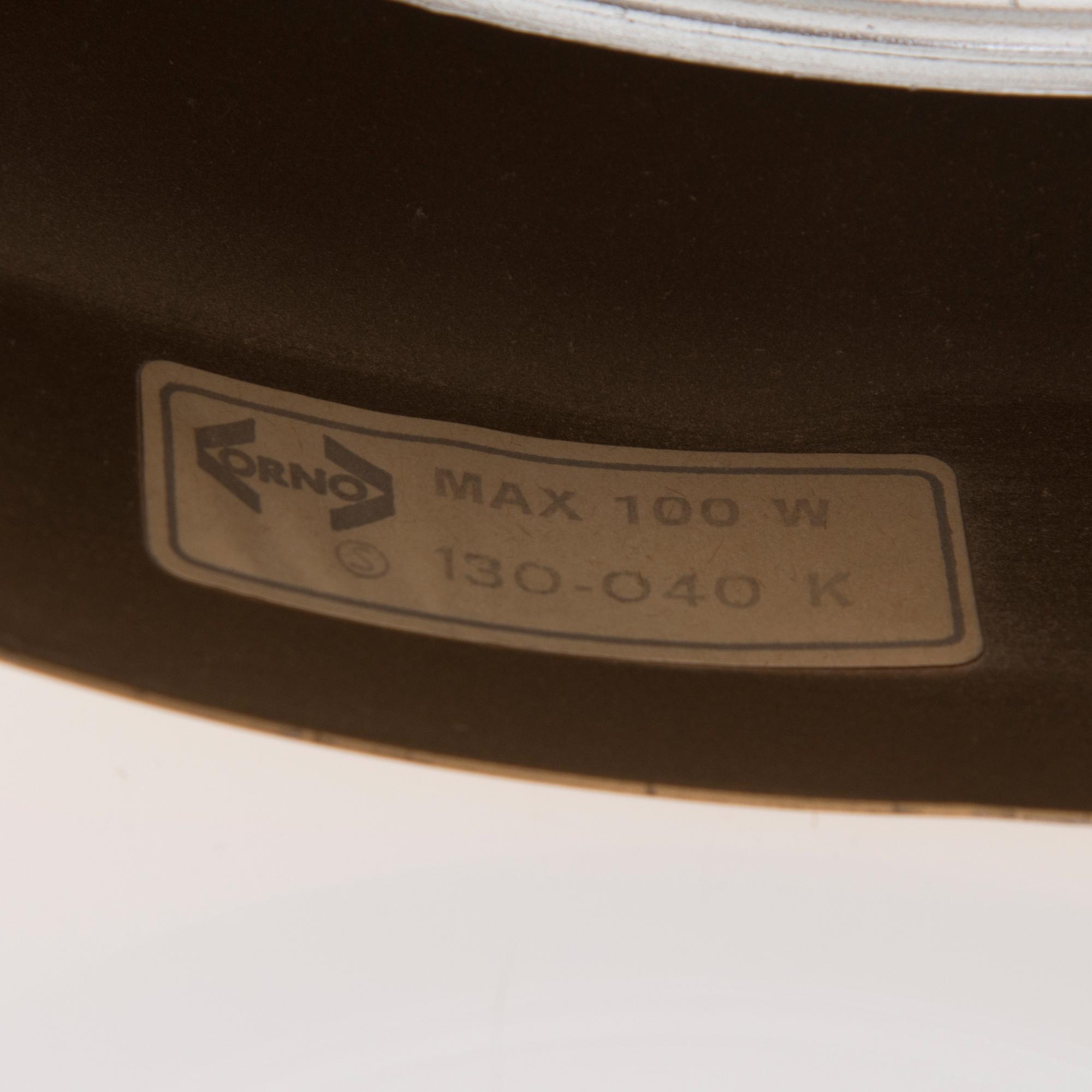 HEIKKI TURUNEN, VÄGGLAMPOR, 2 st, "130-040K", Stockmann Orno, 1960-tal.