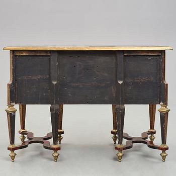 A French Baroque Bureau Mazarin desk, circa 1700, circle of Nicolas Sageot (1666-1731).
