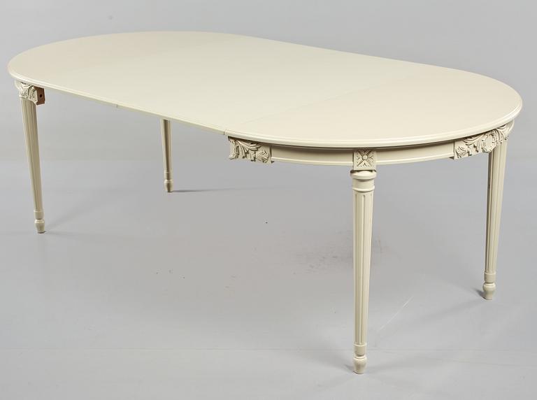 MATSALSMÖBLEMANG, 5 delar, gustaviansk stil, 1900-tal.