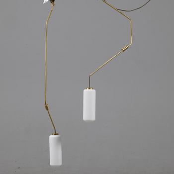 Ceiling lamps, a pair, "Ventus lamp form 2", Frama, Denmark.