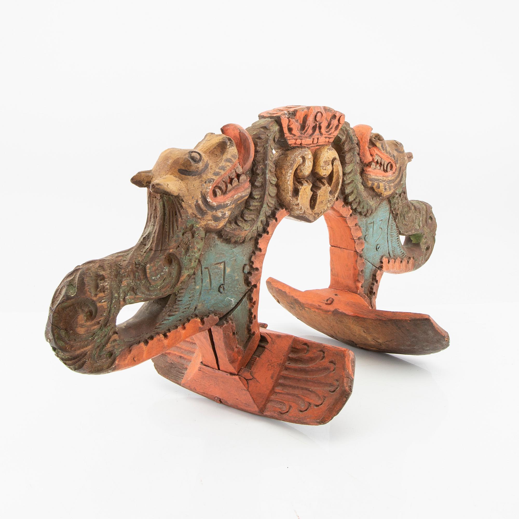 Selbåge sannolikt Härjedalen/Jämtland, bär dateringen 1773.