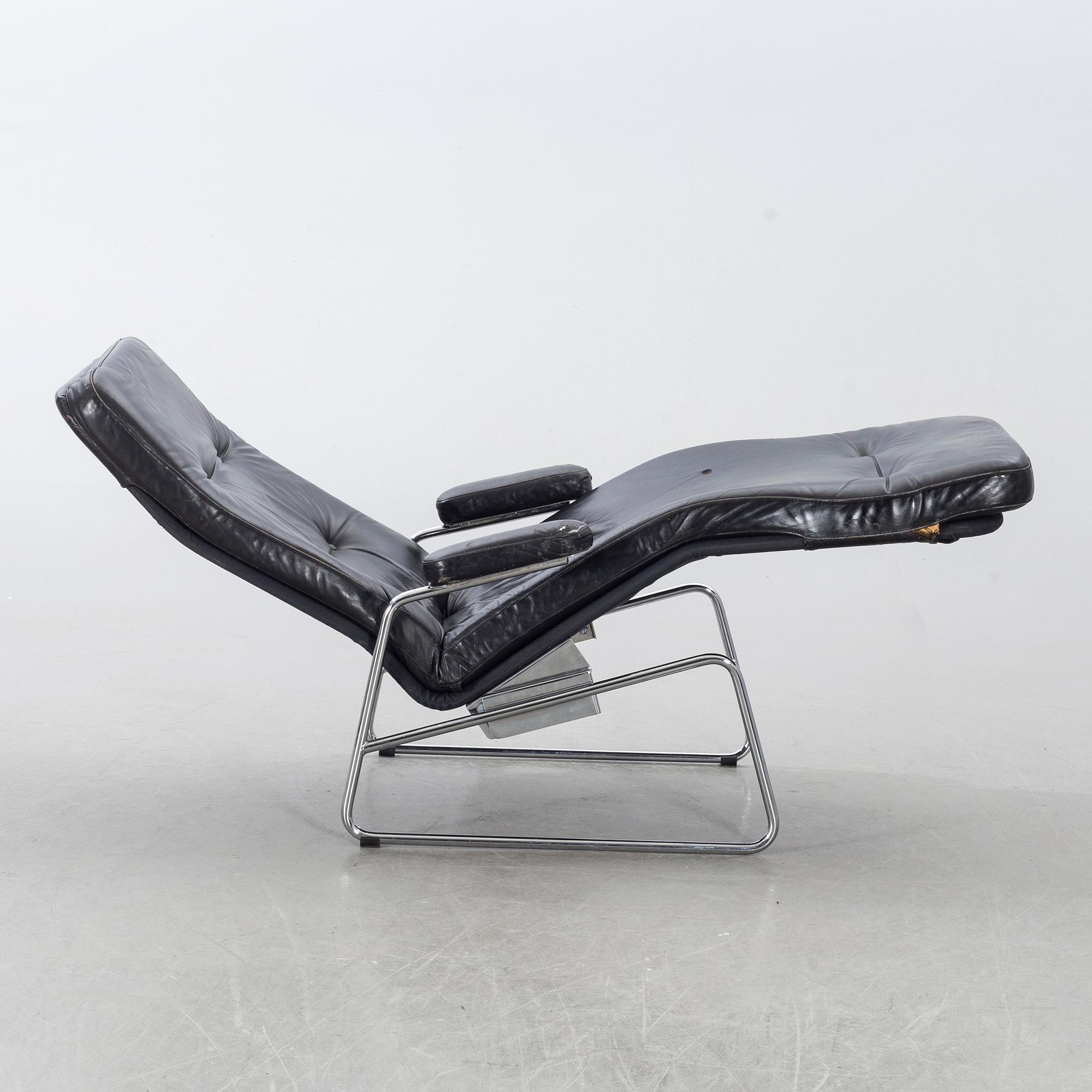 SAM LARSSON, fåtölj, "Fenix", DUX, 1980-tal.