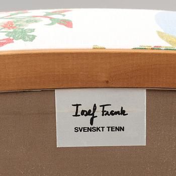 JOSEF FRANK, karmstolar, ett par, Firma Svenskt Tenn, modell 969.