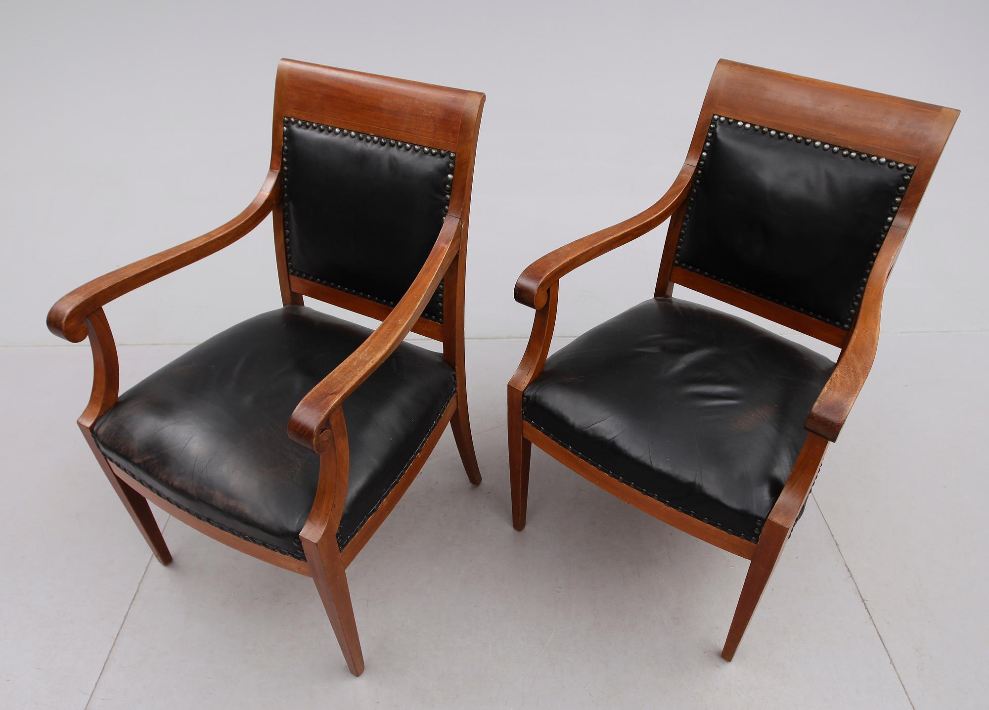 KARMSTOLAR, 1 par, 1900-talets första hälft.