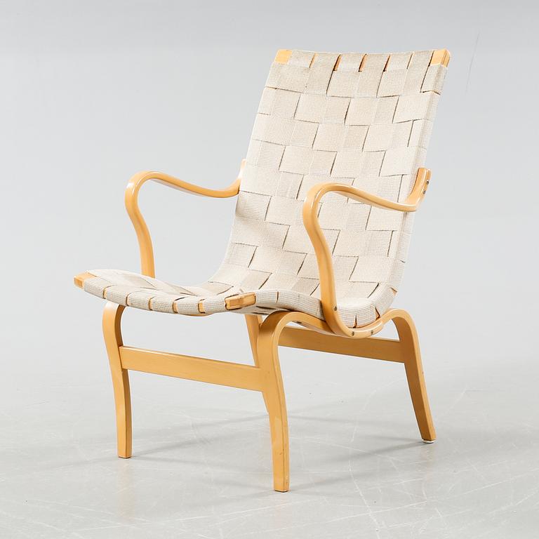A easy chair by Bruno Mathsson, "Eva", Dux from the latter half of the 20th century.