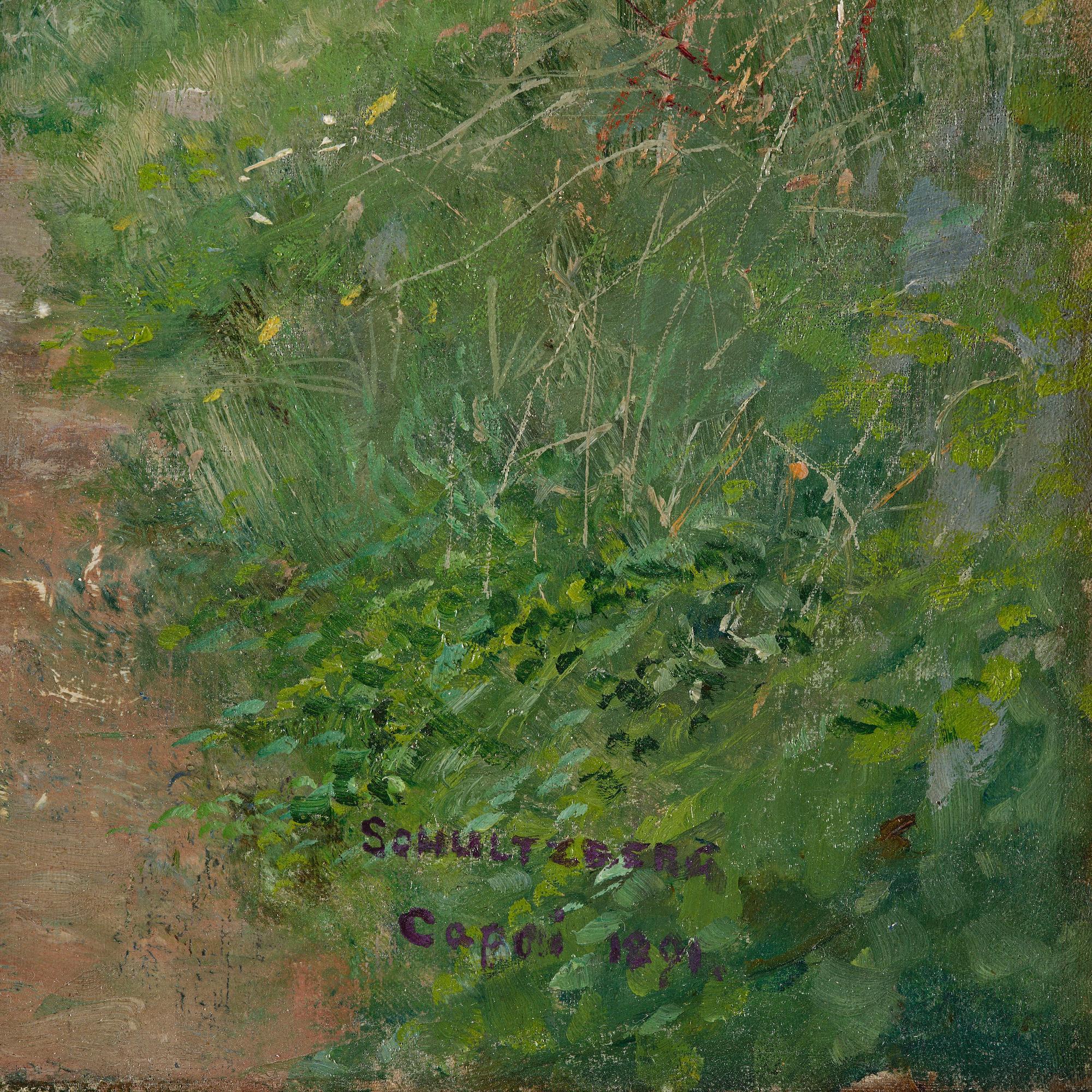 Anshelm Schultzberg, Scene from Capri.