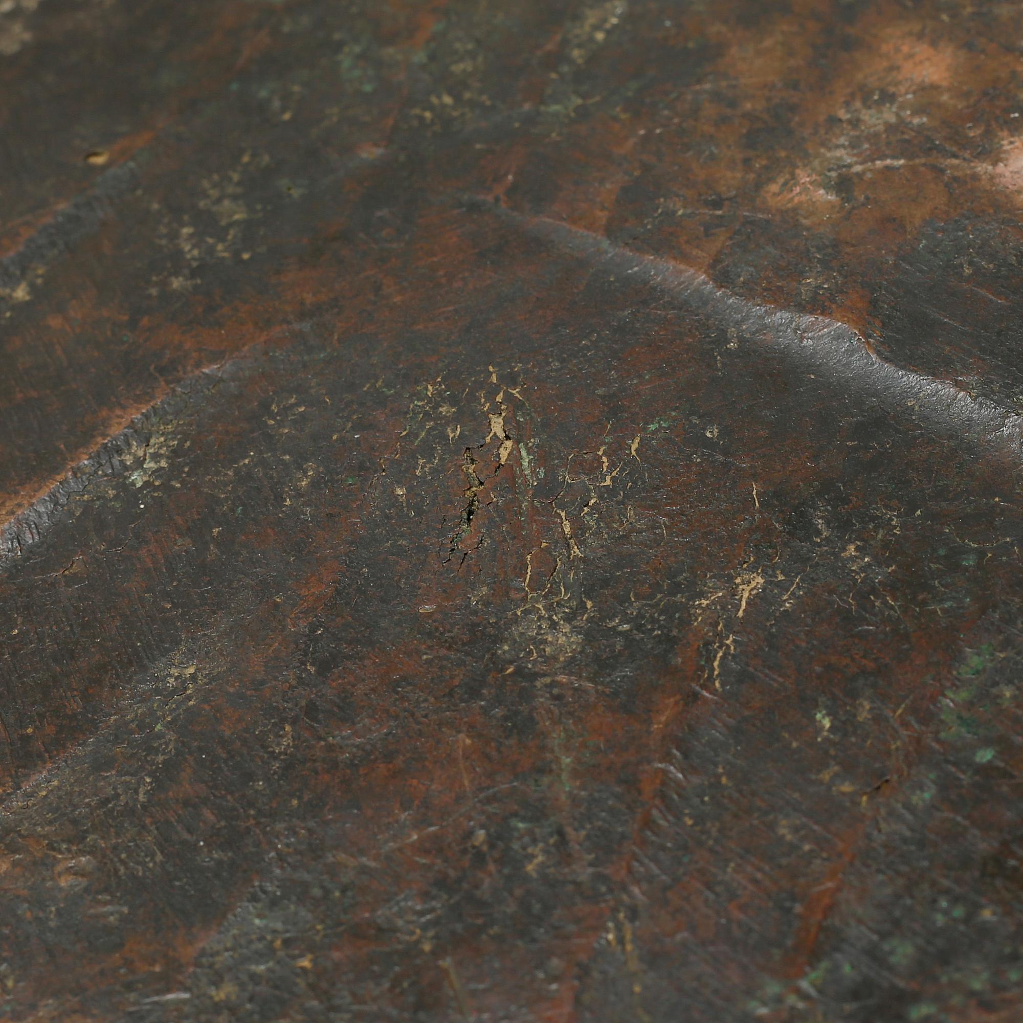 PLÅTMYNT, 4 daler, daterad 1721.