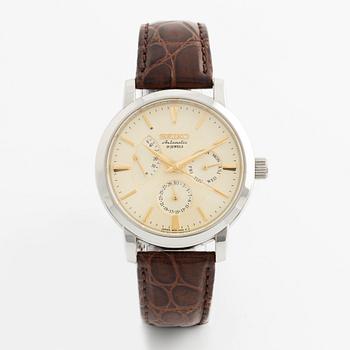 Seiko, wristwatch, 39 mm.