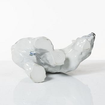 A porcelain figurine, Royal Copenhagen, Denmark.
