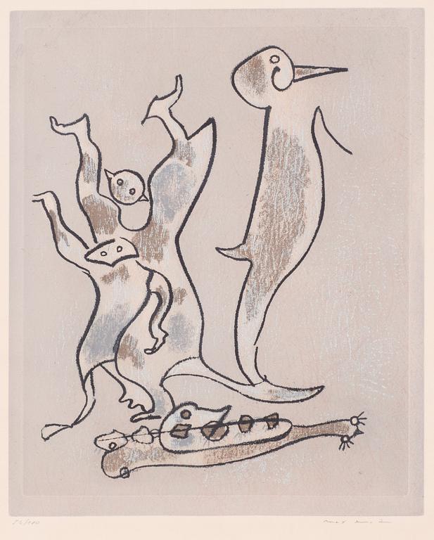 Max Ernst, "Entre chien et loup".