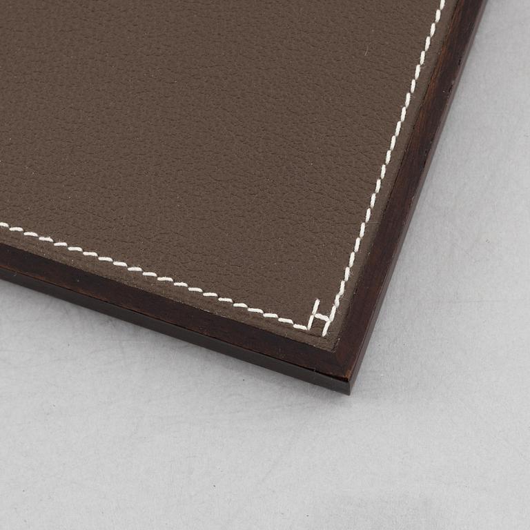 Hermès, a three-piece desk set, 21st century.