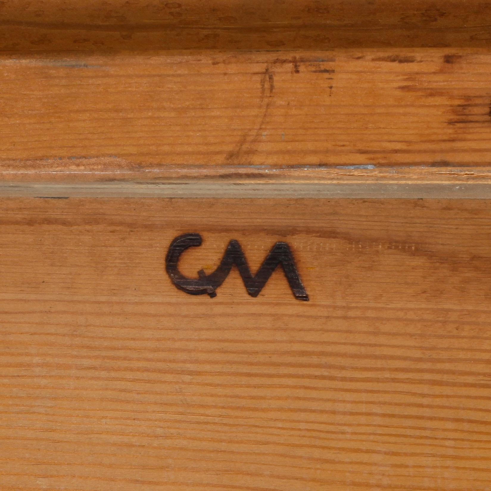 SÄNGGAVLAR, ett par, Carl Malmsten.