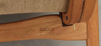 FÅTÖLJ, Yngve Ekström, "Lamino", Swedese.