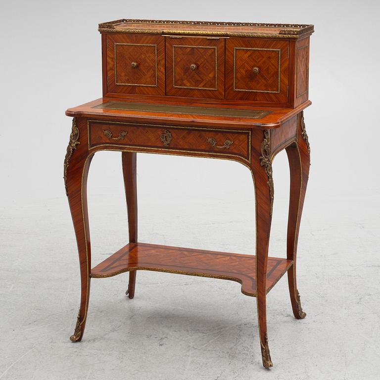 A ladies' desk, Rococo style, mid-20th Century.