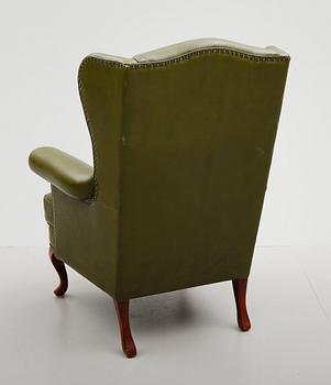 FÅTÖLJ, England, 1900-talets mitt.
