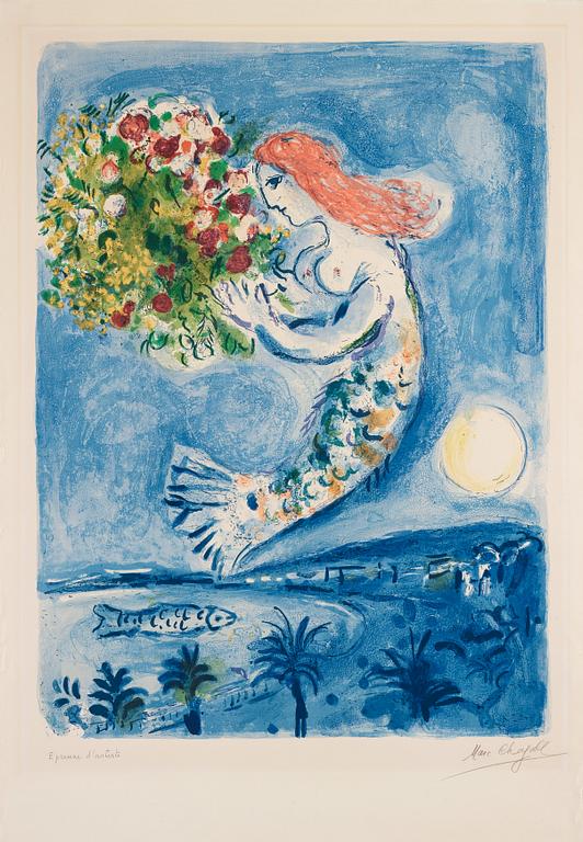 Marc Chagall, "La baie des anges".