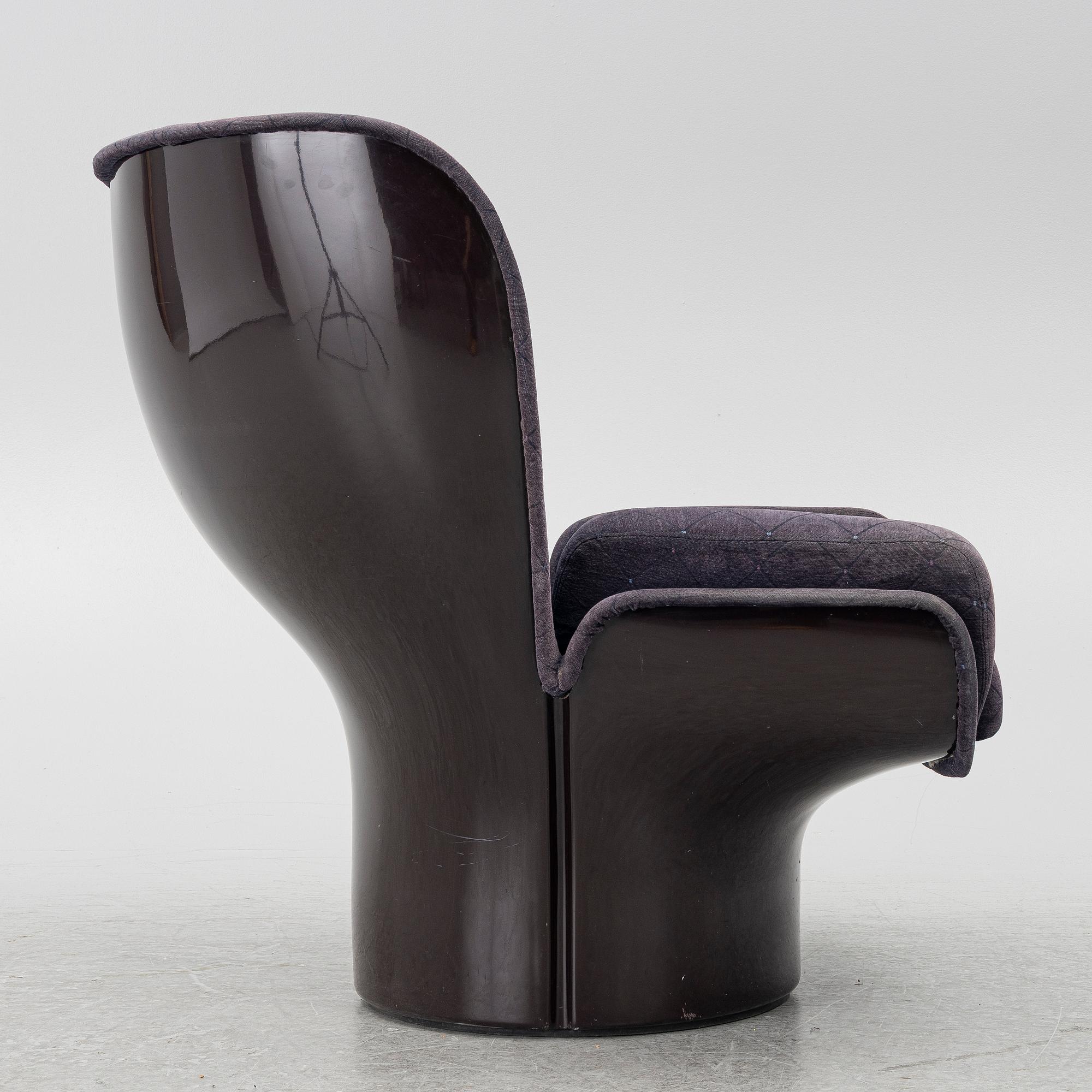 Joe Colombo, fåtölj, "Elda", Comfort, Italien, 1960-70-tal.