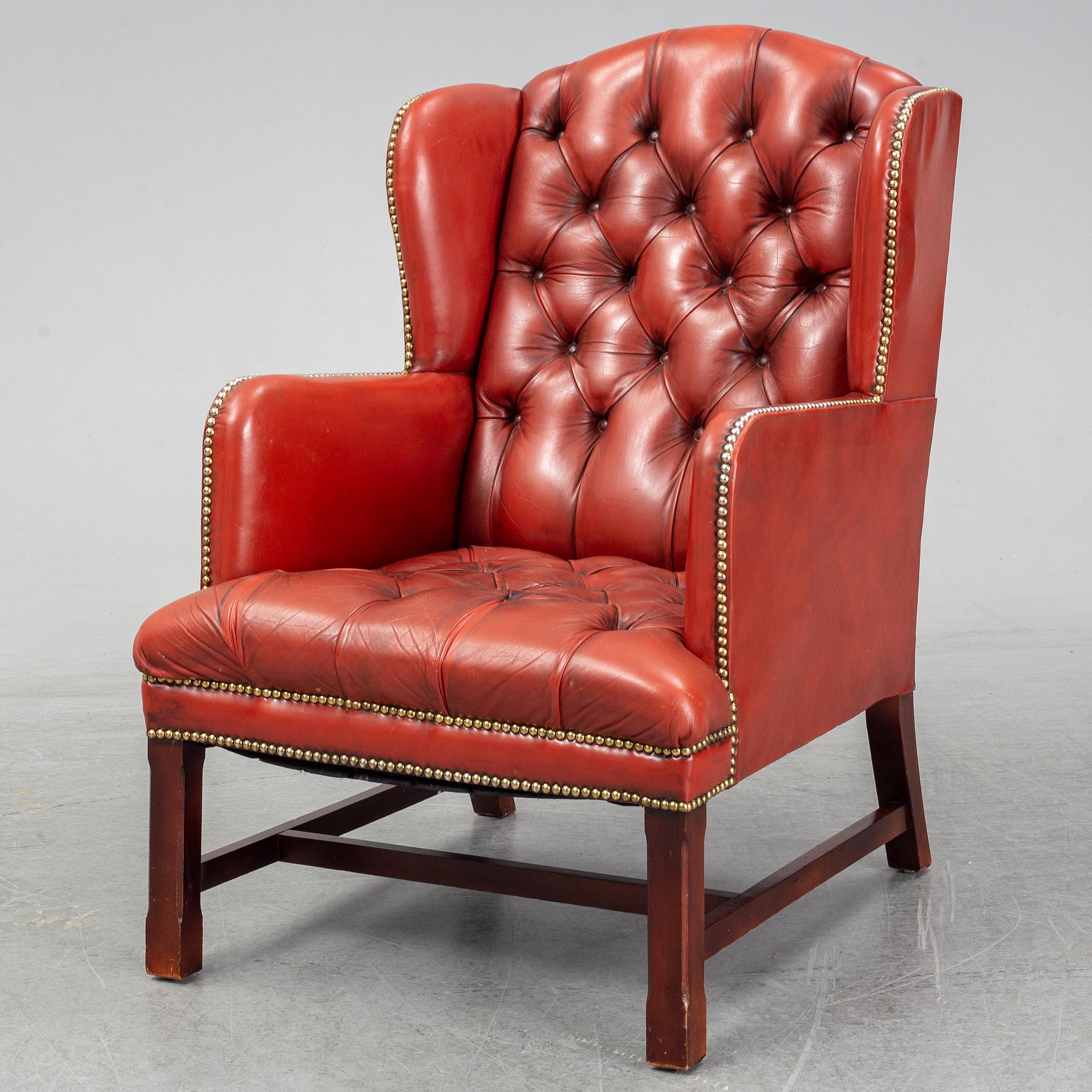 A armchair from the second half of the 20th century.