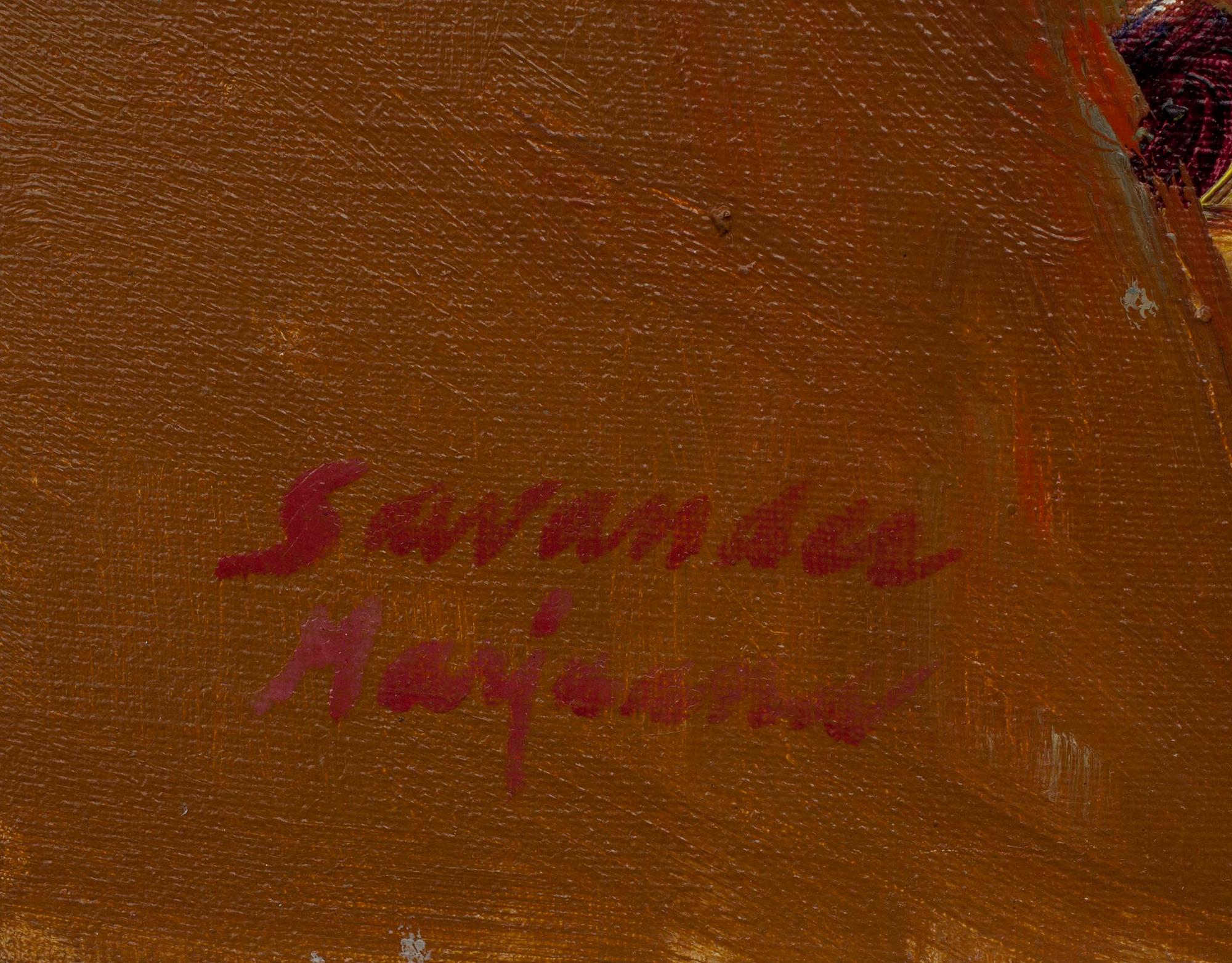 MARJAANA SAVANDER, olja på duk, sign.