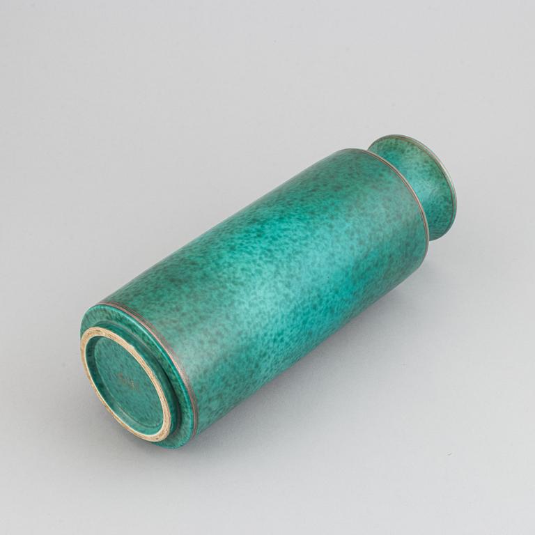 WILHELM KÅGE, an "Argenta" stoneware vase, Gustavsberg, Sweden.