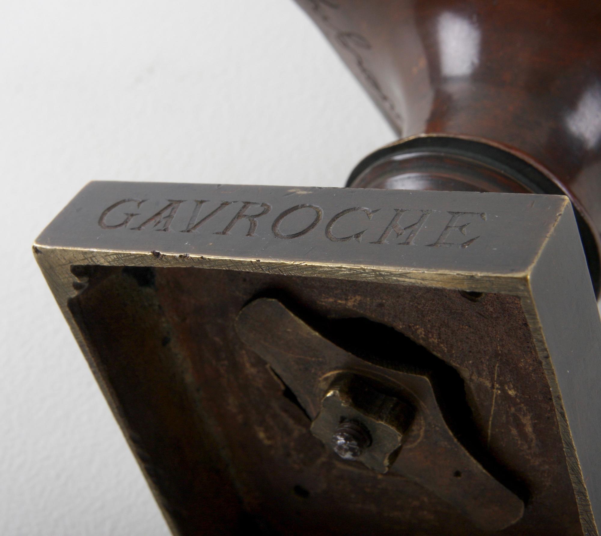LAVERGNE, JEAN ADOLPHE, efter. Skulptur, brons. "Gavroche".