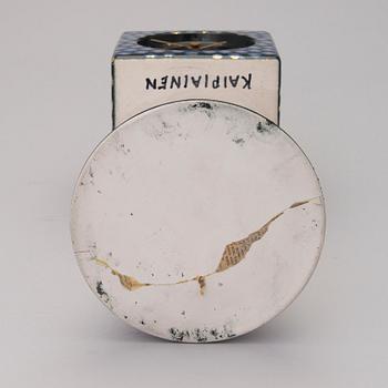 BIRGER KAIPIAINEN, bordsklocka, stengods, signerad Kaipiainen.