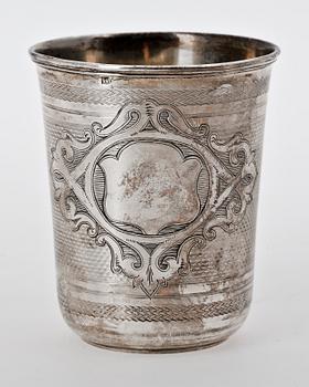 BÄGARE, silver, Moskva Ryssland 1875.