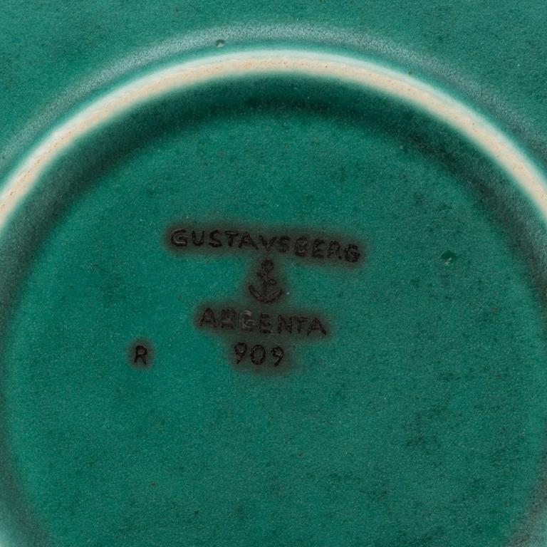 FAT, stengods "Argenta", Wilhelm Kåge, Gustavsberg.