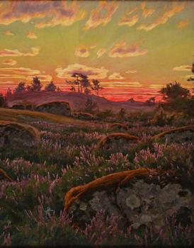 Johan Krouthén, "Ljungen" (Heather moorland).