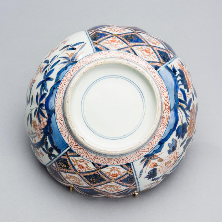 SKÅL, porslin, Imari, Japan 1800-talets slut.