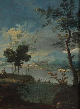 Giovanni Paolo Panini, hans krets, Ruinlandskap.