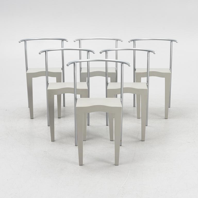 Philippe STarck, six "Dr Blob" chairs, Kartell.